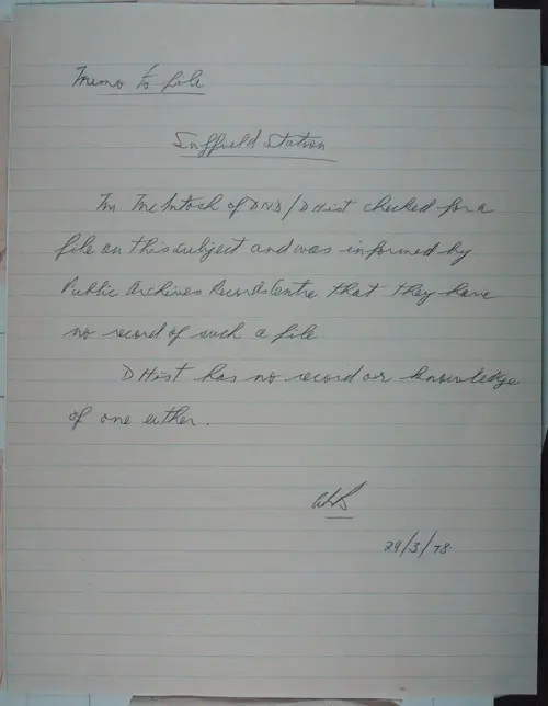 First page of Wilbert Smith Archives Files Box 1131 15 1131-15-p006