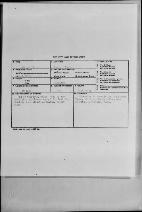 First page of 1959.04 - 9080092 - Yuma, Arizona