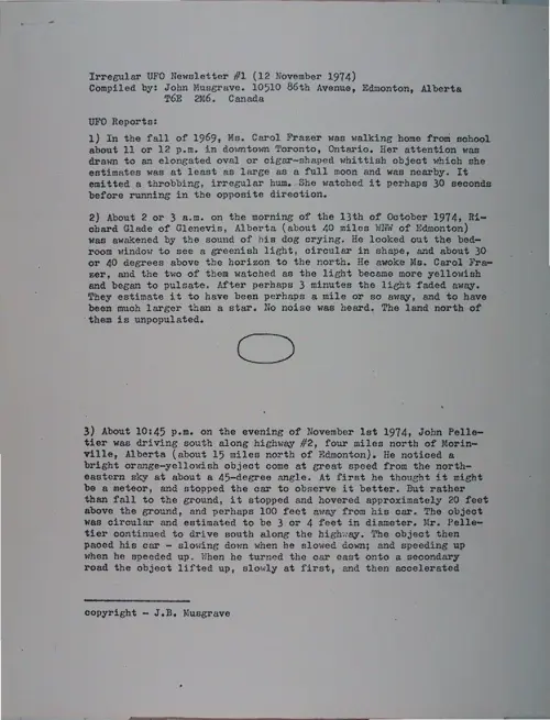 First page of Wilbert Smith Archives Files Box 1131 05 1131-05-p019