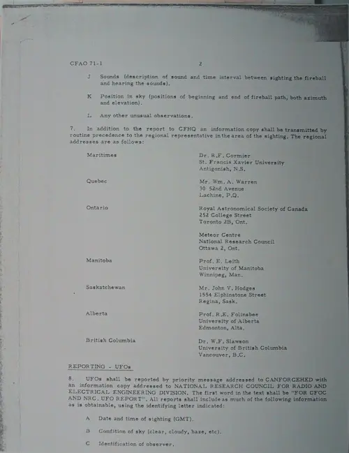 First page of Wilbert Smith Archives Files Box 1130 18 1130-18-p106