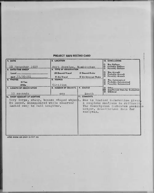 First page of 1957.11 - 6782794 - Port Angeles, Washington