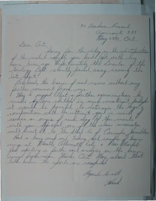 First page of Wilbert Smith Archives Files Box 1131 01 1131-01-p027