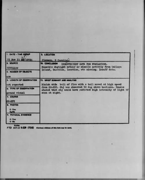 First page of 1953.11 - 6778698 - Clemson, S Carolina