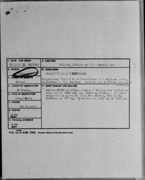 First page of 1953.04 - 6384661 - Calumet, Michigan and Lake Superior Area
