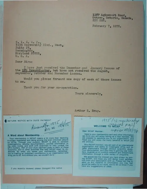 First page of Wilbert Smith Archives Files Box 1131 08 1131-08-p006