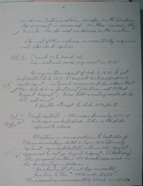 First page of Wilbert Smith Archives Files Box 1130 18 1130-18-p026