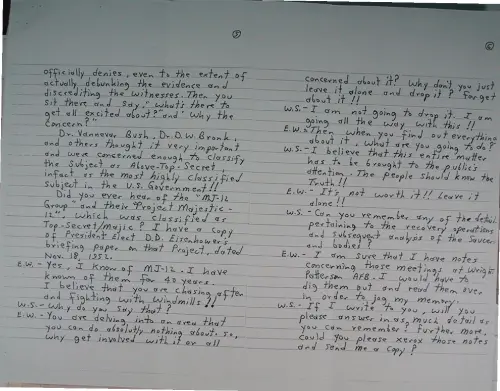 First page of Wilbert Smith Archives Files Box 1131 02 1131-02-p104