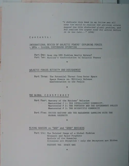 First page of Wilbert Smith Archives Files Box 1130 21 1130-21-p127