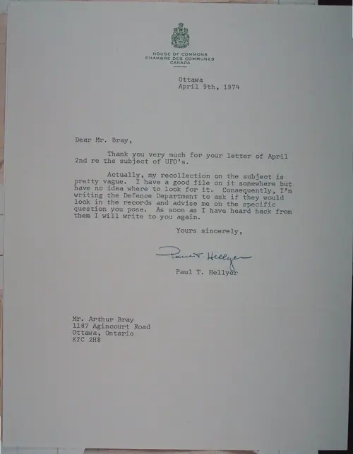 First page of Wilbert Smith Archives Files Box 1131 15 1131-15-p024