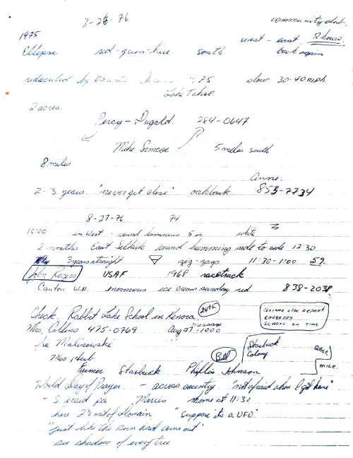 First page of Notes 3