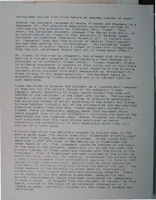 First page of Wilbert Smith Archives Files Box 1131 02 1131-02-p099