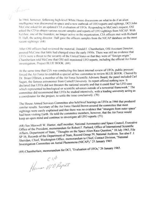 First page of Johnson Johnson UFO 2
