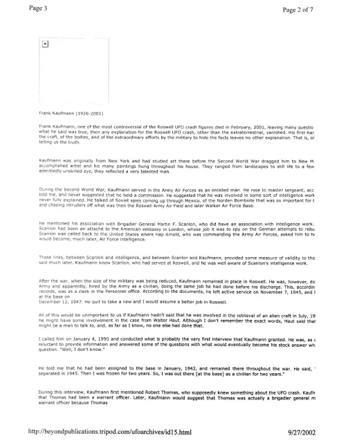 First page of Live Alien 3