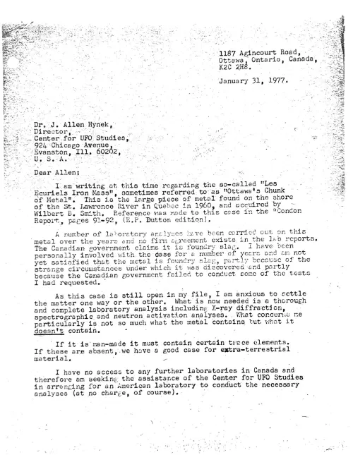 First page of Canada Arthur Bray Files 3