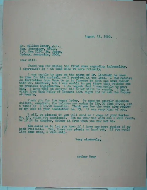 First page of Wilbert Smith Archives Files Box 1131 04 1131-04-p026