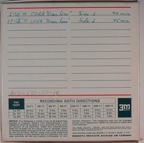 First page of Wilbert Smith Archives Files Box 1130 21 1130-21-p037