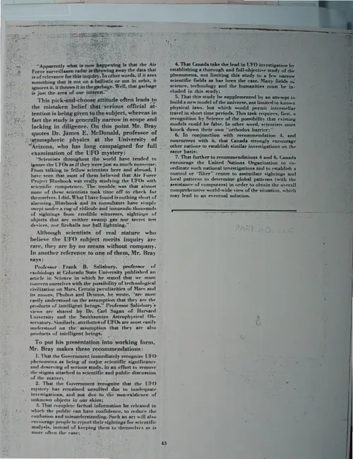 First page of Wilbert Smith Archives Files Box 1130 18 1130-18-p090