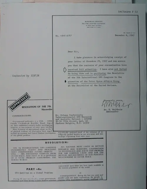 First page of Wilbert Smith Archives Files Box 1130 21 1130-21-p174