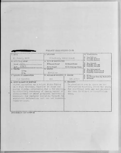 First page of 1960.03 - 6971298 - Waterbury, Connecticut