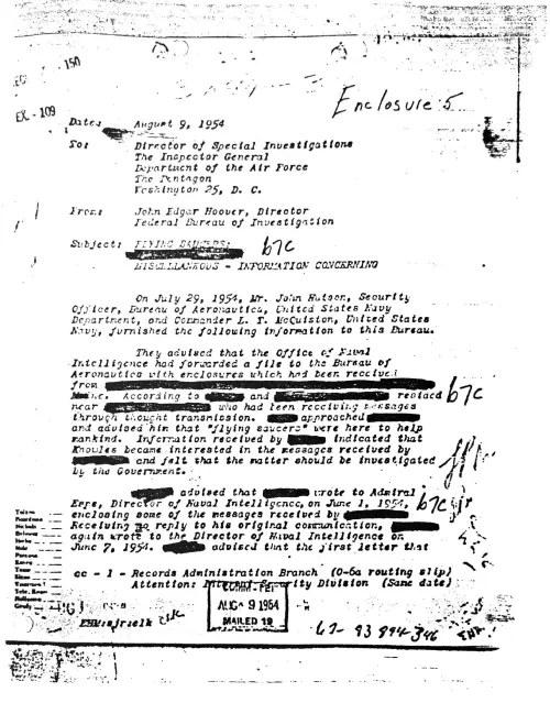 First page of Swan Navy Document