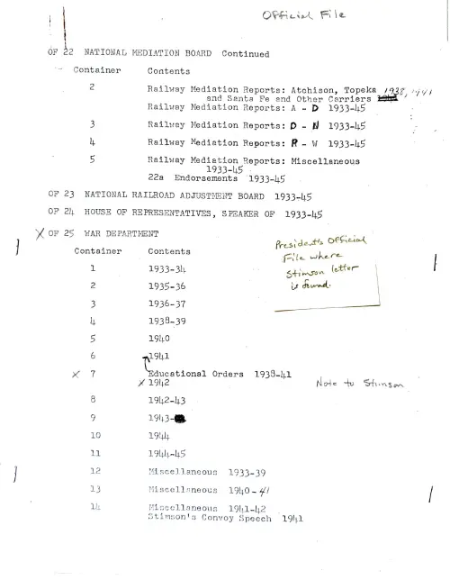 First page of Roosevelt Roosevelt