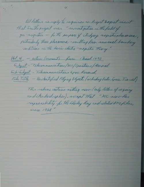 First page of Wilbert Smith Archives Files Box 1130 18 1130-18-p037