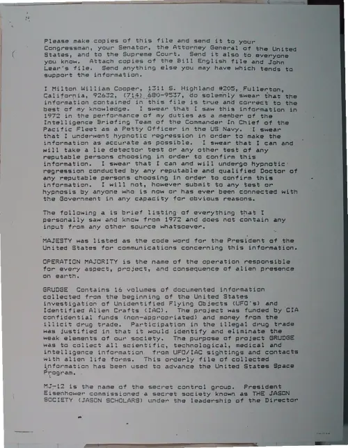 First page of Wilbert Smith Archives Files Box 1131 03 1131-03-p196