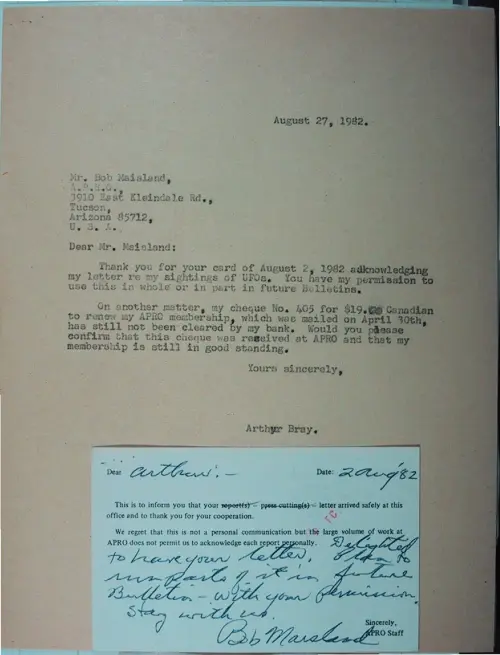 First page of Wilbert Smith Archives Files Box 1130 05 1130-05-p006