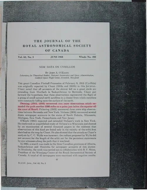 First page of Wilbert Smith Archives Files Box 1131 17 1131-17-p033
