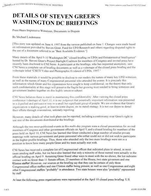 First page of Eisenhower Stephen Lovekin