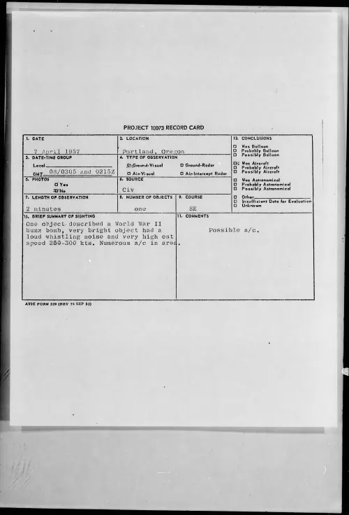 First page of 1957.04 - 6788139 - Portland, Oregon