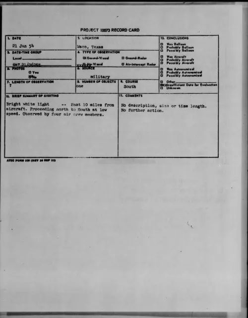 First page of 1954.01 - 6779632 - Waco, Texas