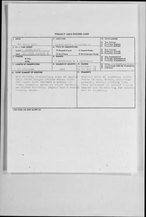 First page of 1957.06 - 6959425 - Carmichael, California