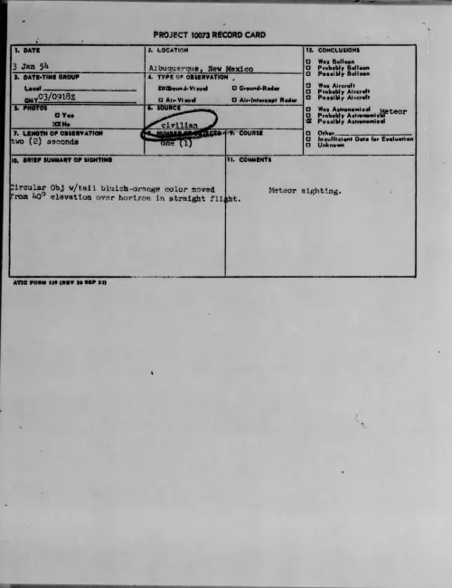 First page of 1954.01 - 6779462 - Albuquerque, New Mexico