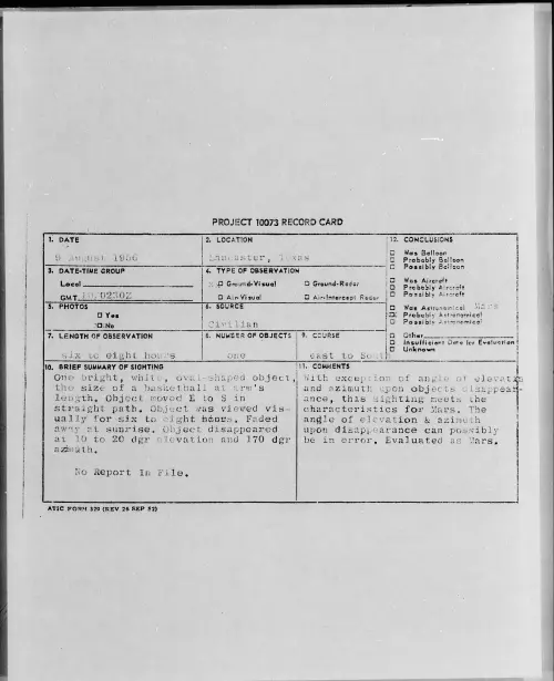 First page of 1956.08 - 6789094 - Lancaster, Texas
