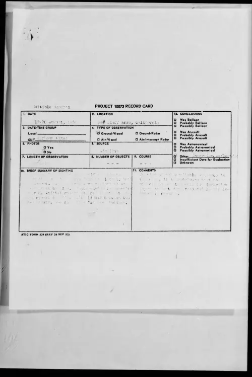 First page of 1960.08 - 7821479 - Red Bluff Area, California
