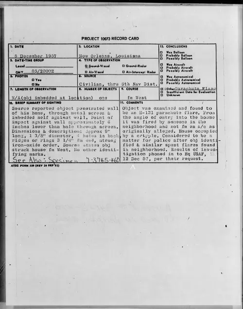First page of 1957.12 - 6968011 - New Orleans, Louisiana