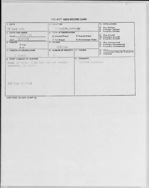 First page of 1954.06 - 8714304 - Covington, Kentucky