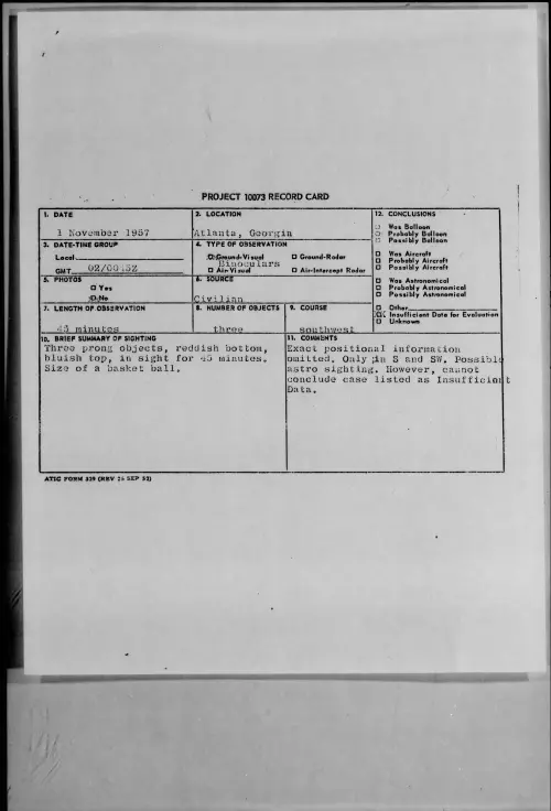 First page of 1957.11 - 7228793 - Atlanta, Georgia