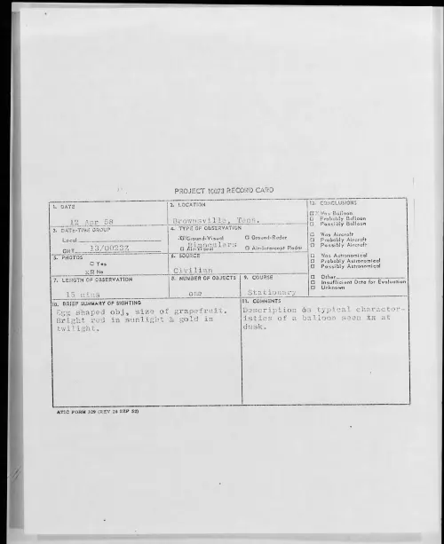 First page of 1958.04 - 6967222 - Brownsville, Tenn