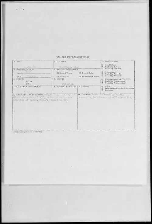 First page of 1961.07 - 8693093 - Columbus, Ohio