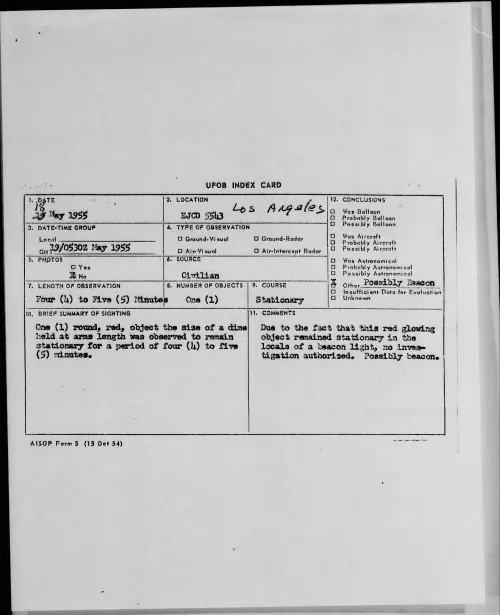First page of 1955.05 - 6962599 - EJCD 5543 Los Angeles