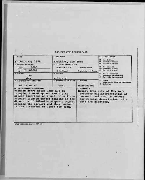 First page of 1956.02 - 7340586 - Brooklyn, New York