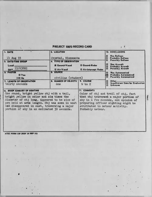 First page of 1955.08 - 6971961 - Crystal, Minnesota