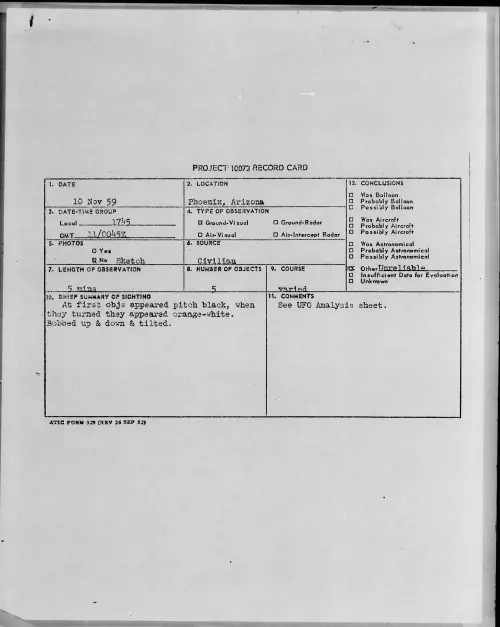 First page of 1959.11 - 6964671 - Phoenix, Arizona