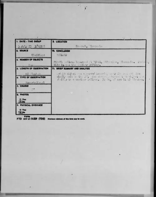First page of 1953.07 - 6977846 - Fremont, Wisconsin