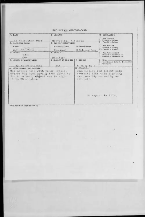 First page of 1957.09 - 6969592 - Glaremont, California