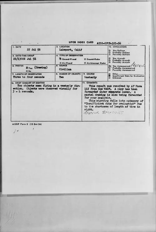 First page of 1956.07 - 6787369 - Lakeport, Calif