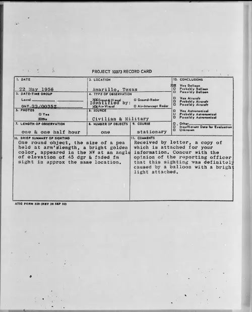 First page of 1956.05 - 6785998 - Amarillo, Texas