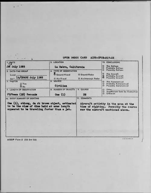 First page of 1955.07 - 6969645 - La Habra, California